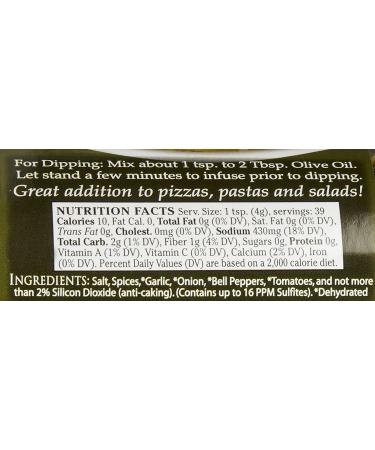 Dean Jacobs Jumbo Grinder Bread Dipping Seasonings 5.5 oz - Premium Italian Seasoning Blend - Buy Online on SooperMarket.com