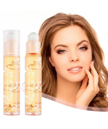 Yueci Moisturizing Lip Balm & Lip Oil Gloss Roll-On - Strawberry Aroma Long-Lasting Hydration | 1 Piece #02 - Buy Online on SooperMarket.com