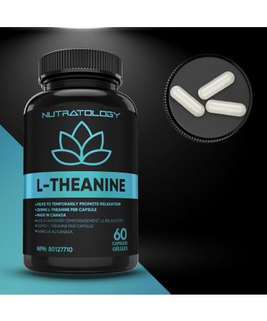 L-Theanine 250MG Capsules - For Stress Management & Relaxation - Promotes Focus Alertness & Clarity - L Theanine Supplement for Stress Relief - 250 mg per capsule - 60 Capsules 60 count (Pack of 1) - Buy Online on SooperMarket.com