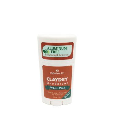 Clay Dry Bold Deodorant- White Pine