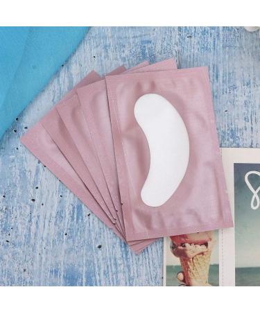 50 Pair Lint-Free Eye Masks for Eyelash Extensions - Hydrogel Eye Pads Anti-Aging Gel Patches (Pink) - Optimal Comfort and Performance - Buy Online on SooperMarket.com