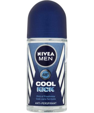Nivea Men Energy Shower Gel 250 ml - Pack of 6 & MEN Cool Kick Anti-Perspirant Deodorant Roll On Pack of 6 (6 x 50 ml) Fresh Men's Roll On Deodorant + Fresh Masculine Fragrance + Anti-Perspirant Deodorant MEN Cool Kick - Buy Online on SooperMarket.com