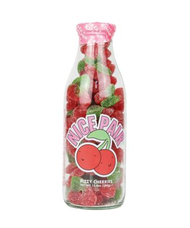 Sweets Bottle 'Nice Pair' Gummy Cherry Sweets Candy Gift Treat Kitchen - 350g