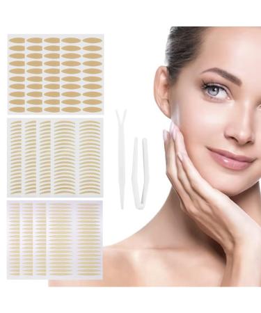 Slide stripes loophola tapes eye eyelid stripes eyelid lifting stripes slide-pane tape stripes eyelid adhesive tape double-side eyelid tapes 480pc invisible eyelid lift stripes 480pcs brown