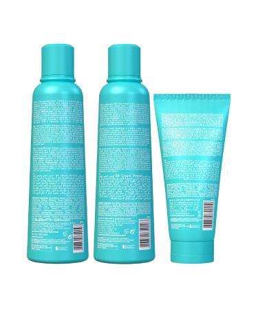 Rich e Professional Liso BB Cream Home Care Kit - Discipline & Shine for Hair | 2x 250ml & 1x 150g - Buy Online on SooperMarket.com
