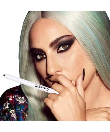 Yeweian Black White Eyeliner Pencil Set - Waterproof High Pigmented Eye Brightener Stick for Women - Matte Smooth Finish - Includes Built-in Sharpener - Buy Online on SooperMarket.com
