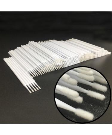 Disposable Micro Applicator Brushes Dental Brush for Oral/Eyelash Extensions Makeup 400pcs (White)