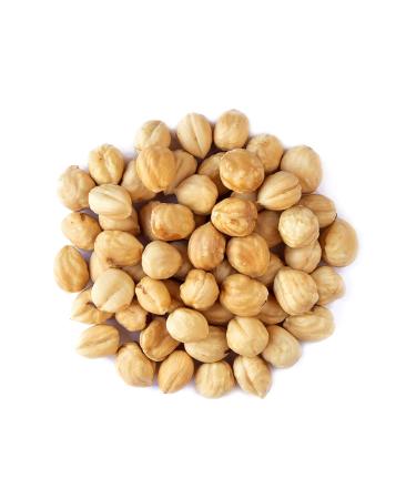 Organic Dry Roasted Blanched Hazelnuts 4 lbs - Non-GMO, Himalayan Salt, Vegan Snack - Kosher, Bulk Filberts - Buy Online on SooperMarket.com