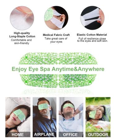 16-Pack Unscented Steam Eye Masks for Dark Circles, Puffiness, Headache, and Stress Relief - Buy Online on SooperMarket.com