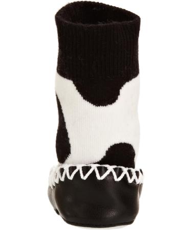 Mocc Ons Washable Slipper Socks - Cow Print (12-18 Months) - Buy Online on SooperMarket.com
