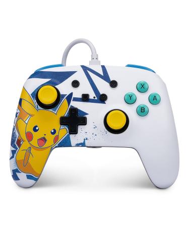 PowerA Enhanced Wired Controller for Nintendo Switch - Pikachu High Voltage
