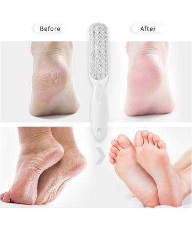 Foot File Foot Scraper for Hard Skin Professional Pedicure Double Side Foot Files Callus Remover Foot Scrubber Metal Foot Rasp Foot Care Tool for Dead Skin Cracked Heels Corn Removal - Buy Online on SooperMarket.com