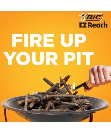 BIC EZ Reach Lighter Assorted Colors 40-Pack (Colors Will Vary) Great for Candle Lighting - Buy Online on SooperMarket.com