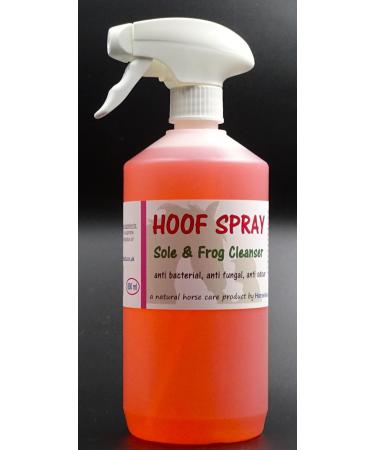 Hoof Spray Sole and Frog Disinfectant Antiseptic Cleanser by Horse Leads 800 ml for thrush for horses - Buy Online on SooperMarket.com