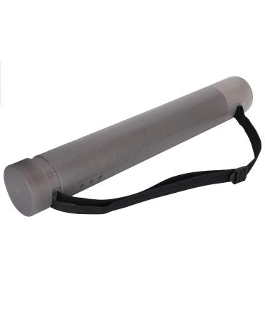 TOPINCN Poster Tube  Waterproof Circular Drawing Tube  Moisture-Proof Circular Telescopic Painting Tube  Adjustable for Maps Travel Posters(Dark Gray)