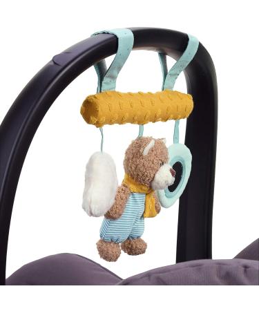 Buy Sterntaler Bear Ben Hanging Toy with Velcro - Rattle for Newborns | Multi-Coloured Baby Toy - Buy Online on SooperMarket.com