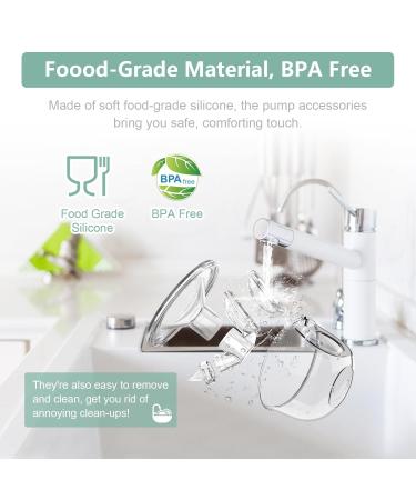 Portable Electric Milk Pump - Double-Handed Rechargeable Noise-Free 3 Modes & 30 Levels - 2-Pack Green - Buy Online on SooperMarket.com