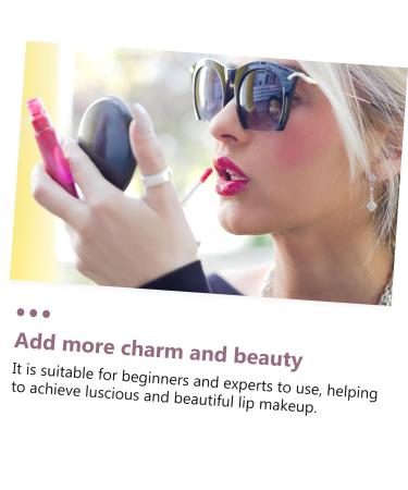 NOLITOY 400 Pcs Lip Brush Set | Disposable Lip Gloss & Eyeshadow Applicators | Pink Crystal Handle Makeup Brushes - Buy Online on SooperMarket.com