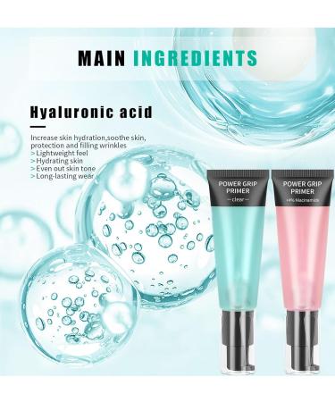 Hydrating Gel-Based Face Primer with Hyaluronic Acid - Long Lasting Makeup Base - Buy Online on SooperMarket.com