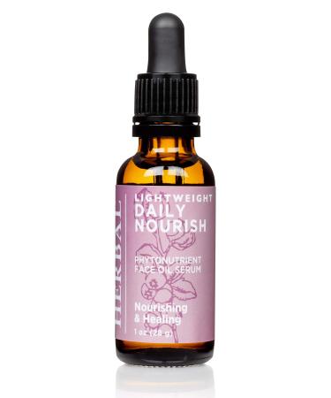 Ora's Amazing Herbal Lightweight Daily Nourish Organic Calendula Thyme Plantain Rosehip Meadowfoam. Unscented Face Oil Plant Based Fragrance Free Face Oil Serum 1 oz