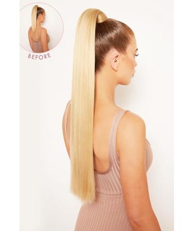Lullabellz Grande Straight Wraparound Pony 26-Inch Length Light Blonde - Buy Online on SooperMarket.com