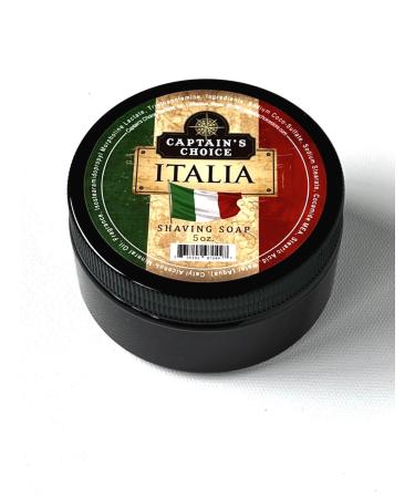 Captain's Choice Italia Almond Scent Shaving Soap - 5 oz Off White