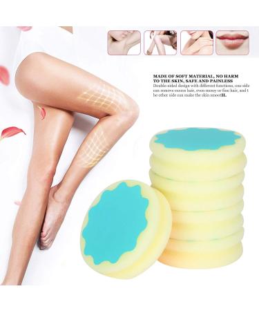 Buy Hair Remover Sponge - Double Sided Depilation Pad for Body & Arm | Reusable Lightweight Hair Removal Tool - Buy Online on SooperMarket.com