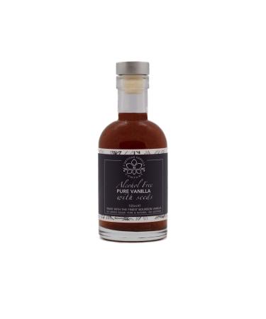 Alcohol Free Pure & Natural Real Vanilla Extract with Seeds