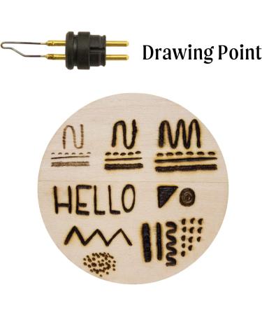Walnut Hollow Creative Woodburner Wire Tip Tool in White - Wood Burning Kit - Buy Online on SooperMarket.com
