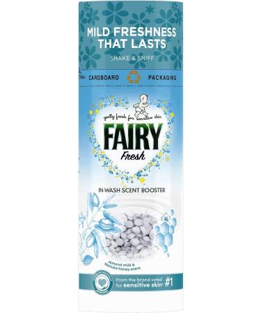 Fairy Non Bio Laundry Washing Pack: Non Bio Laundry Washing Gel 24w 840ml & Fresh Fabric Conditioner 50w 1.65L & In-wash Scent Booster Beads 176gr Almond Milk & Manuka Honey Scent - Buy Online on SooperMarket.com