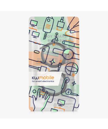 kwmobile Cover for Huami Amazfit GTR 3 / GTR 3 Pro - Set of 2 Black/Black Tempered Glass with Plastic Frame - Buy Online on SooperMarket.com