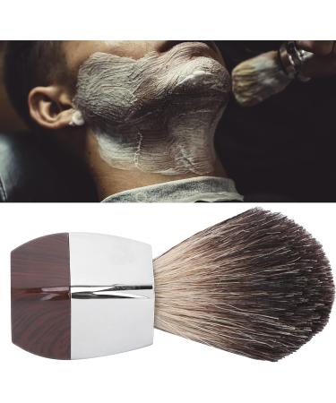 Professional Men's Shaving Brush - Portable Stainless Steel Handle for Home & Salon Use | Best Travel Razor Brush - Buy Online on SooperMarket.com