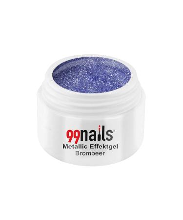 99nails Metallic Effect Gel - Blackberry | International Shipping | 5 ml - Perfect for Stunning Nail Art - Buy Online on SooperMarket.com