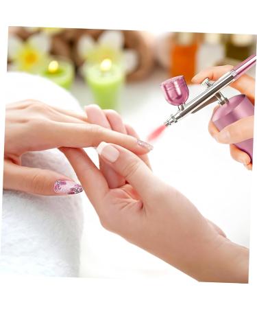 Gogogmee 1 Set Airbrush Paint Kit Manicure Kit Airbrush Makeup Nail Charging Cable Cake Aluminum Alloy - Buy Online on SooperMarket.com