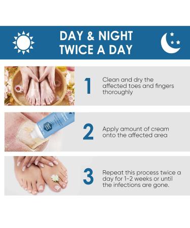 Extra Strength Toenail Fungus Treatment Cream for Thick, Broken, Discolored Nails - 1 Count - Buy Online on SooperMarket.com