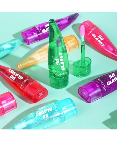Mrettick Aloe Vera Lip Gloss: Long Lasting Nutritious Lip Balm for Lip Treatment and Dry Lips - Moisturizing Lip Oil - Color Changing Tinted Lip Balm Set - Buy Online on SooperMarket.com