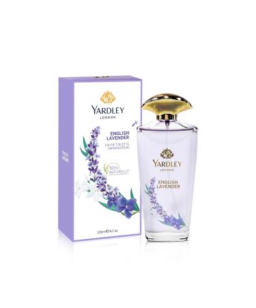 Yardley English Lavender by Yardley of London for Women Eau De Toilette Spray 4.2 Ounce 4.2 Fl Oz (Pack of 1)