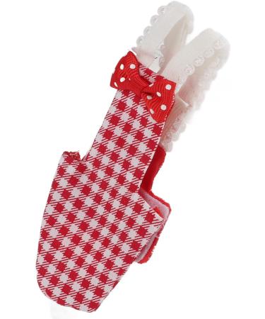 Buy Entatial Parrots Pilot Suit - Red Grid Waterproof Bird Tights for ARA & Budgies (L) - Perfect for Pet Protection - Buy Online on SooperMarket.com