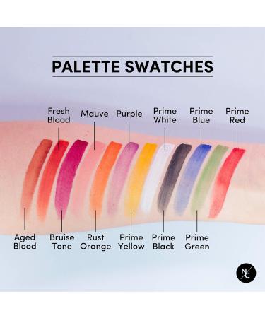 FX Alcohol-Activated 12 Colors Makeup Palette | Highly Pigmented Professional Makeup for Stage Film Costumes & Cosplay - Buy Online on SooperMarket.com