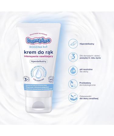 Buy Bambino Family Hand Cream 75ml - Nourishing & Moisturizing for All Skin Types | Fast International Shipping - Buy Online on SooperMarket.com