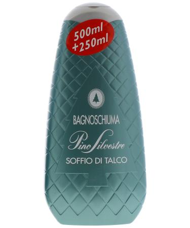 Pino Silvestre:"Soffio Di Talco" ("Talc Rush") Bubble Bath 750 Ml - 25.3us Fl Oz Italian Import