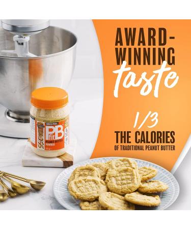 PBfit Peanut Butter Powder - Original & Chocolate - 87% Less Fat Gluten Free All Natural Nut Butter Spread - Powdered Peanut Butter from Real Roasted Peanuts - 225g (Pack of 2) - Buy Online on SooperMarket.com