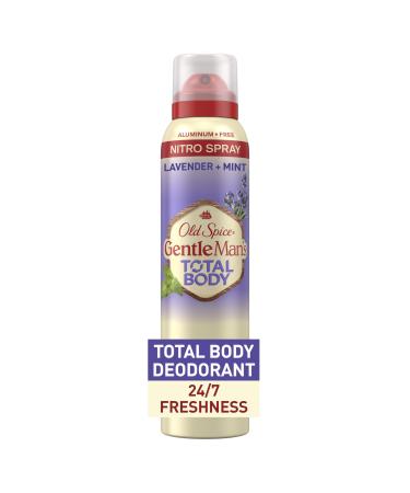 Old Spice Whole Body Deodorant for Men Total Body Deodorant Lavender + Mint Aluminum Free Deodorant Spray for 24/7 Freshness // Dermatologist Tested Whole Body Deodorant 3.5 oz