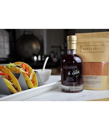 Burren Balsamics Beetroot & Cocoa Nib White Balsamic Vinegar 200ml - Infused Modena Blend - Buy Online on SooperMarket.com