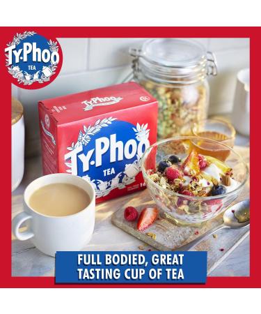 Typhoo Tea Extra Strong Orange Pekoe Tea 80 Count - Buy Online on SooperMarket.com