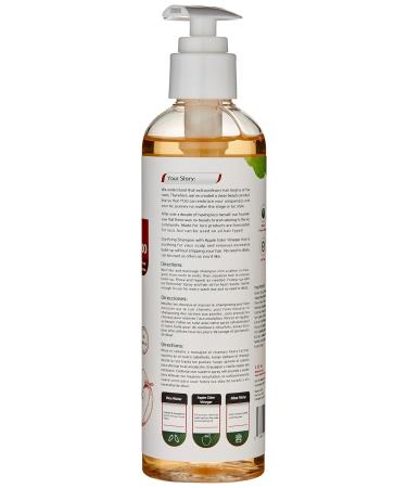 Made For Locs Vegan Apple Cider Vinegar Shampoo - 8 oz | Sulfate-Free Natural Cleanser for Healthy Locs - Buy Online on SooperMarket.com