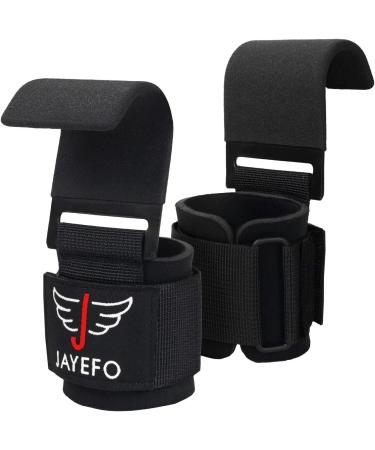 Jayefo Weight Lifting Hooks and Deadlift Straps - Pull up Grips for Men - Home and Gym Workout Essential - Buy Online on SooperMarket.com