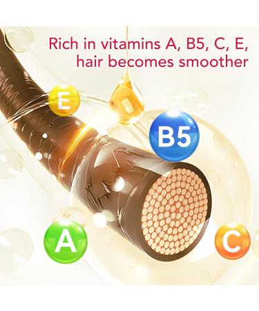 Hair Treatment Serum Oil Capsules - Vitamins A C E & Pro B5 for Hair Repair - No Rinse Moroccan Macadamia & Avocado Oils - 2 Bottles (80 Pcs) - International Shipping Available - Buy Online on SooperMarket.com