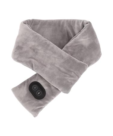 Electrically heated neck scarf vibration massage double -sided velvet thick soft neck scarf electrical heating scarf neck wrap