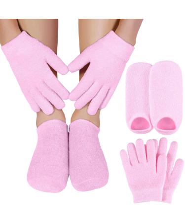 Dacvgog Moisturizing Gloves Set Care Heel Moisturizer Treatment Soft and Cotton for Hard and Cracked Skin